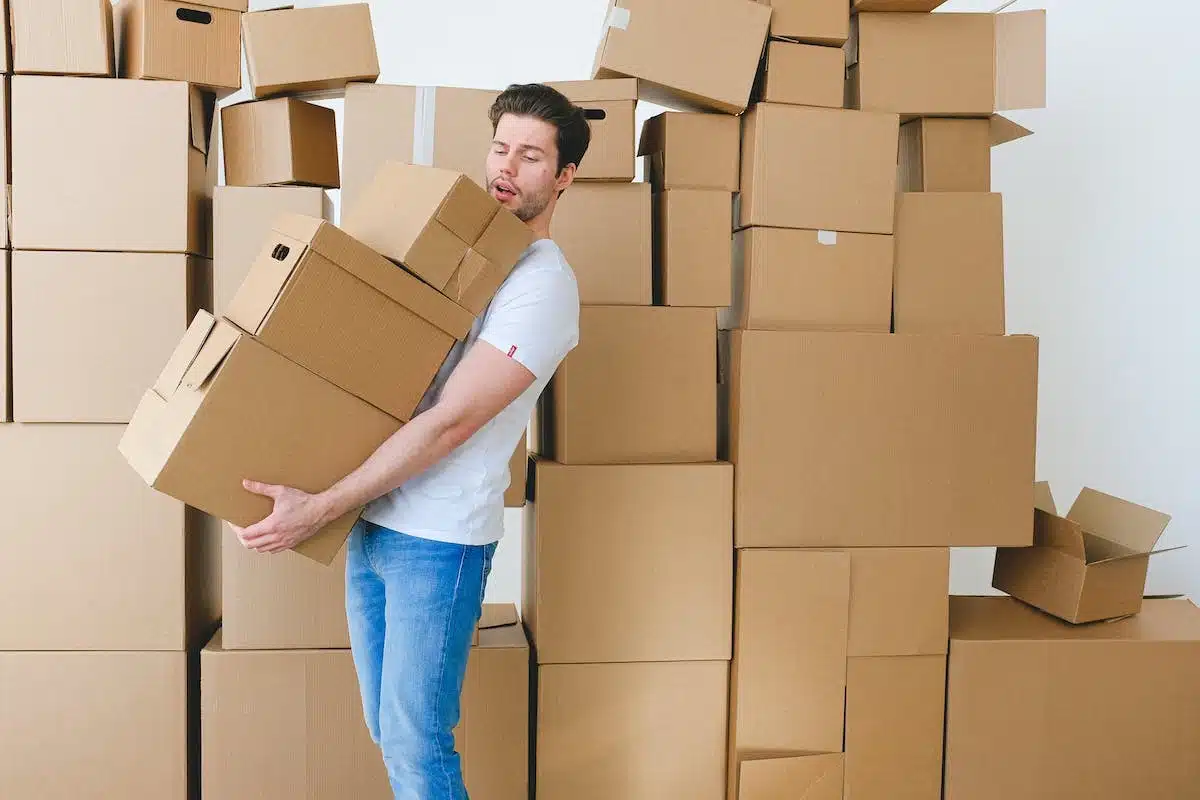 préparation cartons
