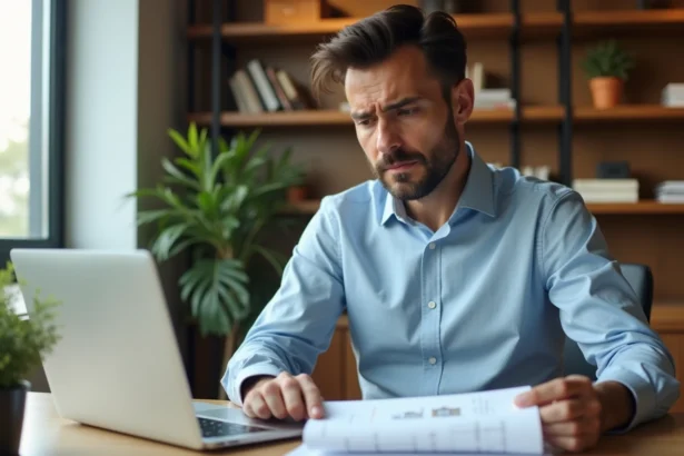 Expatrié en télétravail gérant la vente de son bien immobilier à Aix-en-Provence depuis l'étranger via vidéoconférence